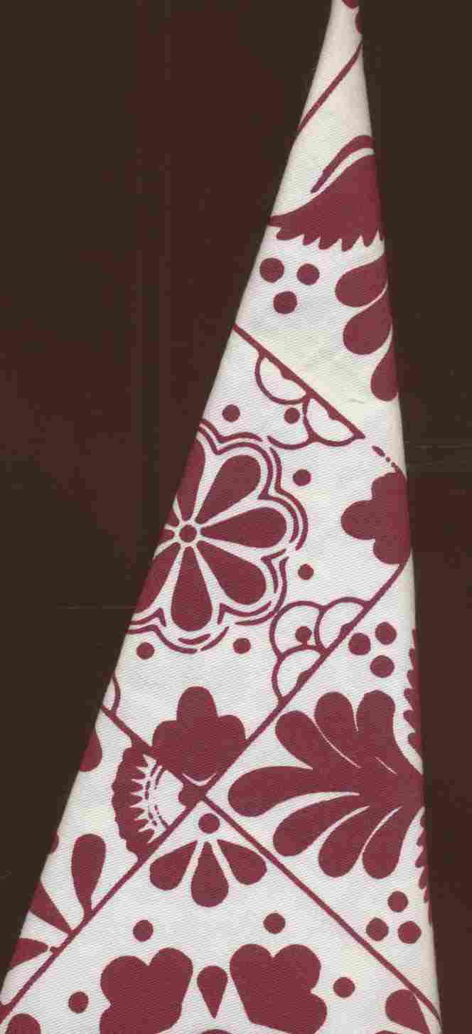 کادوپیچ پارچه ای (طرح کاشی)،(چند رنگ)