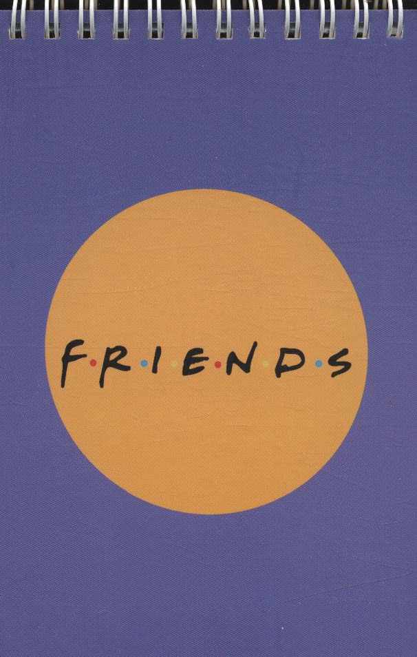 دفتر یادداشت خط دار دوستان (FRIENDS،کد 280)،(سیمی)