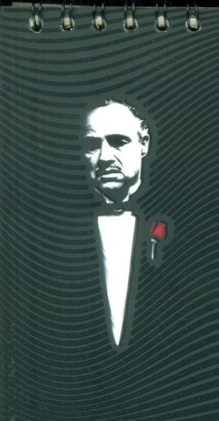 دفترچه بی خط مشاهیر (پدرخوانده،کدT108)،(سیمی)