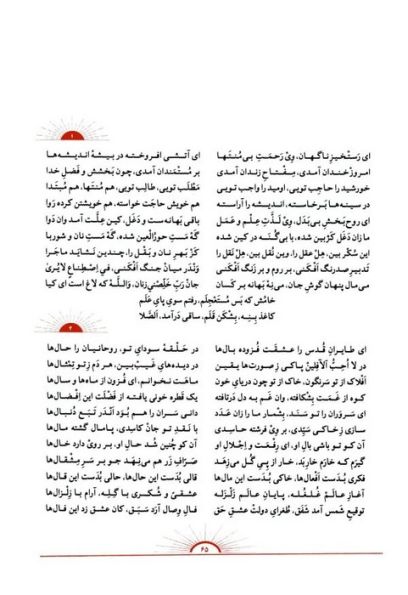 کلیات شمس تبریزی (2جلدی،گلاسه،باقاب)