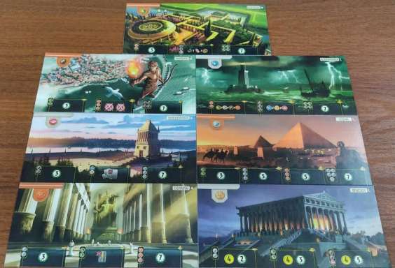 7 WONDERS:بسته بازی ایرانی استراتژیک عجایب هفتگانه (باجعبه)
