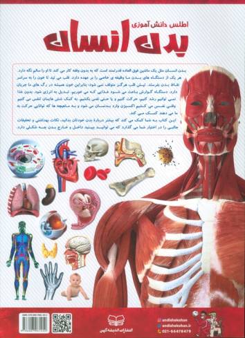 اطلس دانش آموزی بدن انسان (گلاسه)