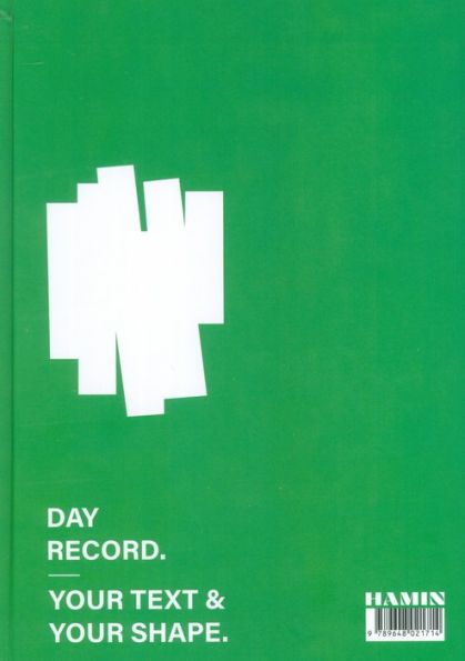 دفتر یادداشت بی خط DAY RECORD (سبز،کد 714)