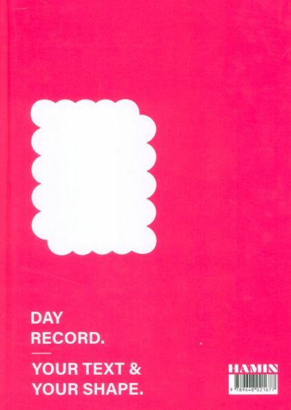 دفتر یادداشت بی خط DAY RECORD (صورتی،کد 677)
