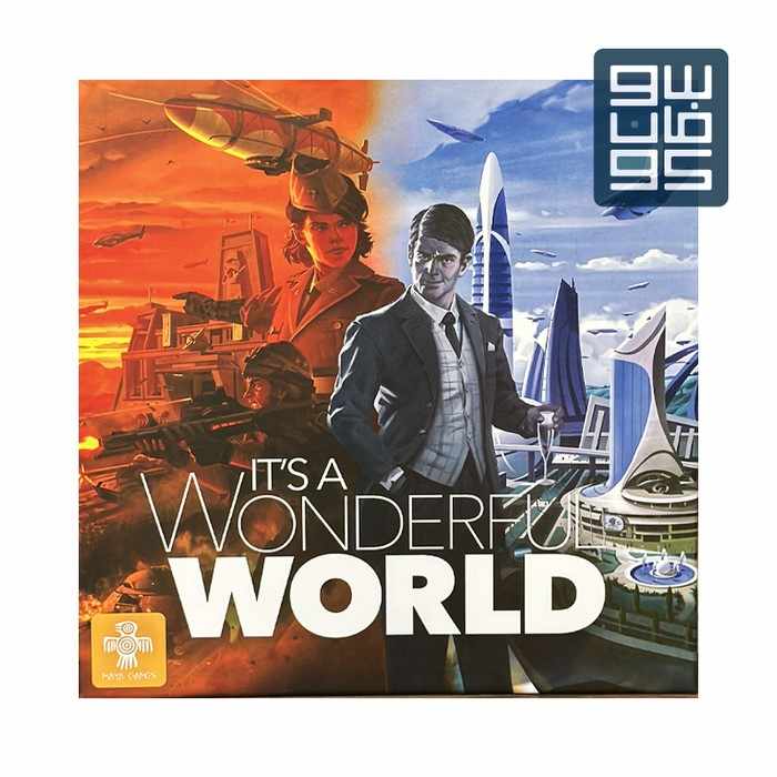 بسته بازی ایرانی استراتژیک جهان شگفت انگیز (IT'S A WONDERFUL WORLD)،(باجعبه)