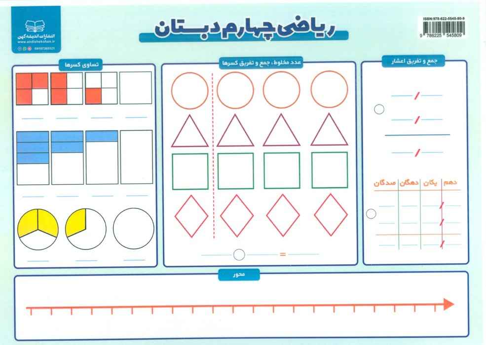 ریاضی چهارم دبستان A4