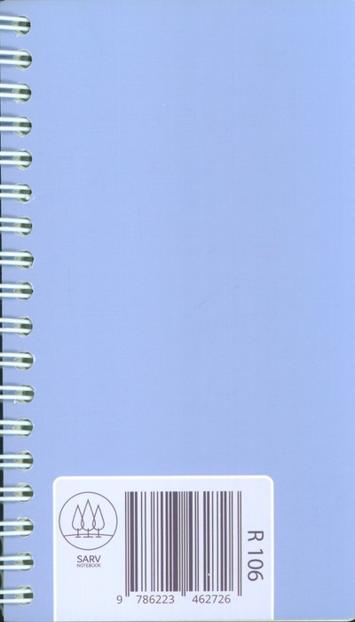 دفتر یادداشت خط دار لیست کارهای من (TO DO LIST،کد R106)،(سیمی)