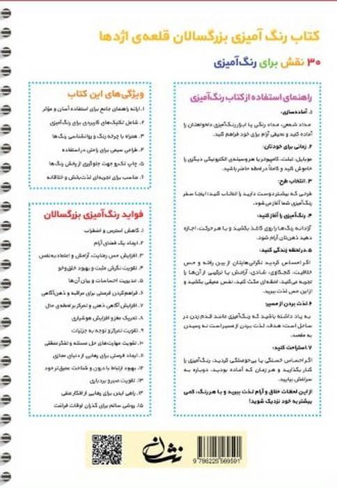 قلعه اژدها (رنگ آمیزی برای بزرگسالان:نقش هایی برای رهایی از استرس و رسیدن به آرامش)،(سیمی)