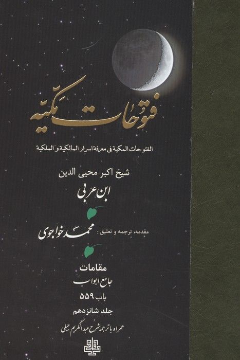 فتوحات مکیه 16 (الفتوحات المکیه فی معرفه اسرار المالکیه و الملکیه:مقامات جامع ابواب باب 559)