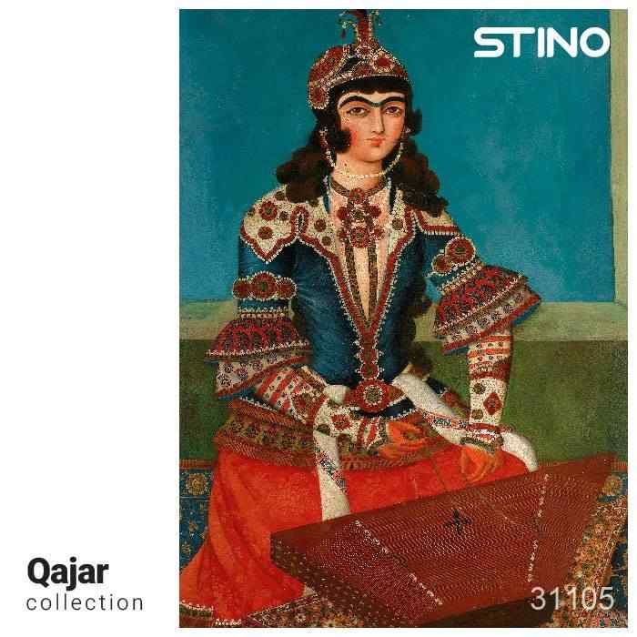 پازل شیشه ای استینو 500 تکه طرح قاجار (کد 31105)،(باجعبه)
