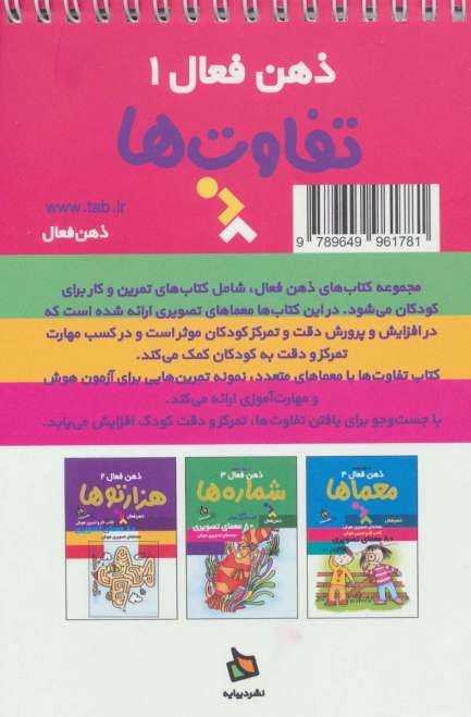 ذهن فعال 1 (تفاوت ها)،(سیمی)