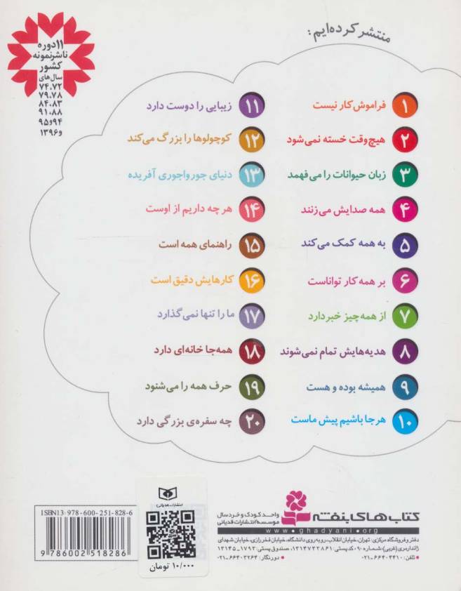 خدای ما چه جوریه؟ 5 (به همه کمک می کند)،(گلاسه)