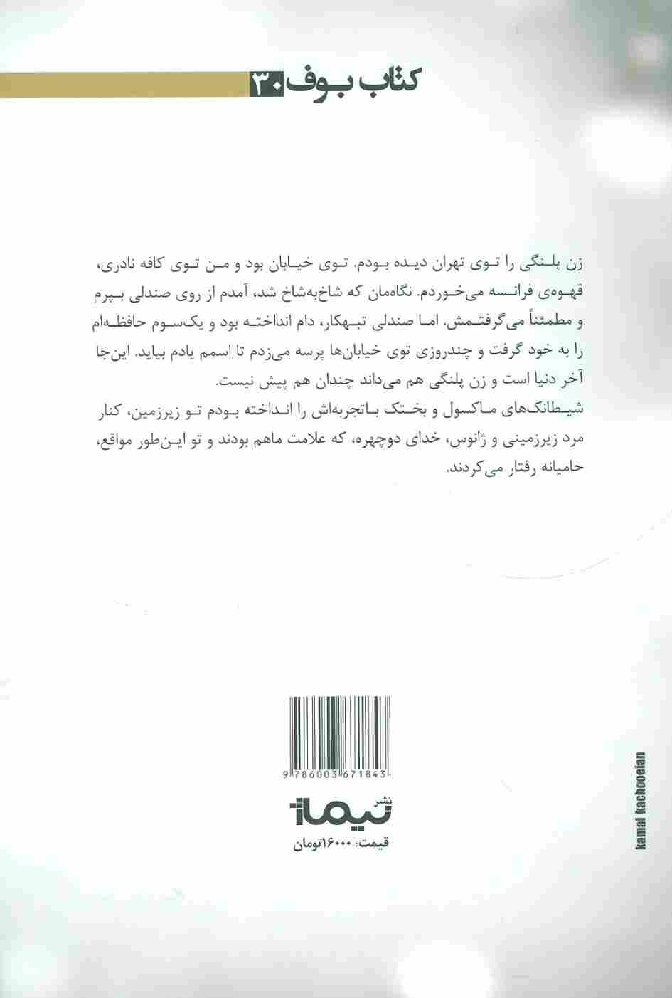 فصل دوزخی انتهای اتوبان 61 (کتاب بوف30)