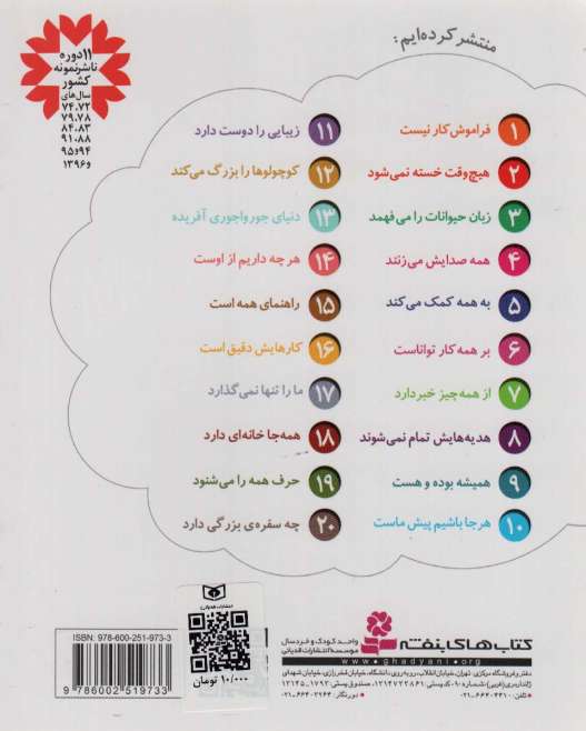 خدای ما چه جوریه؟16 (کارهایش دقیق است)،(گلاسه)