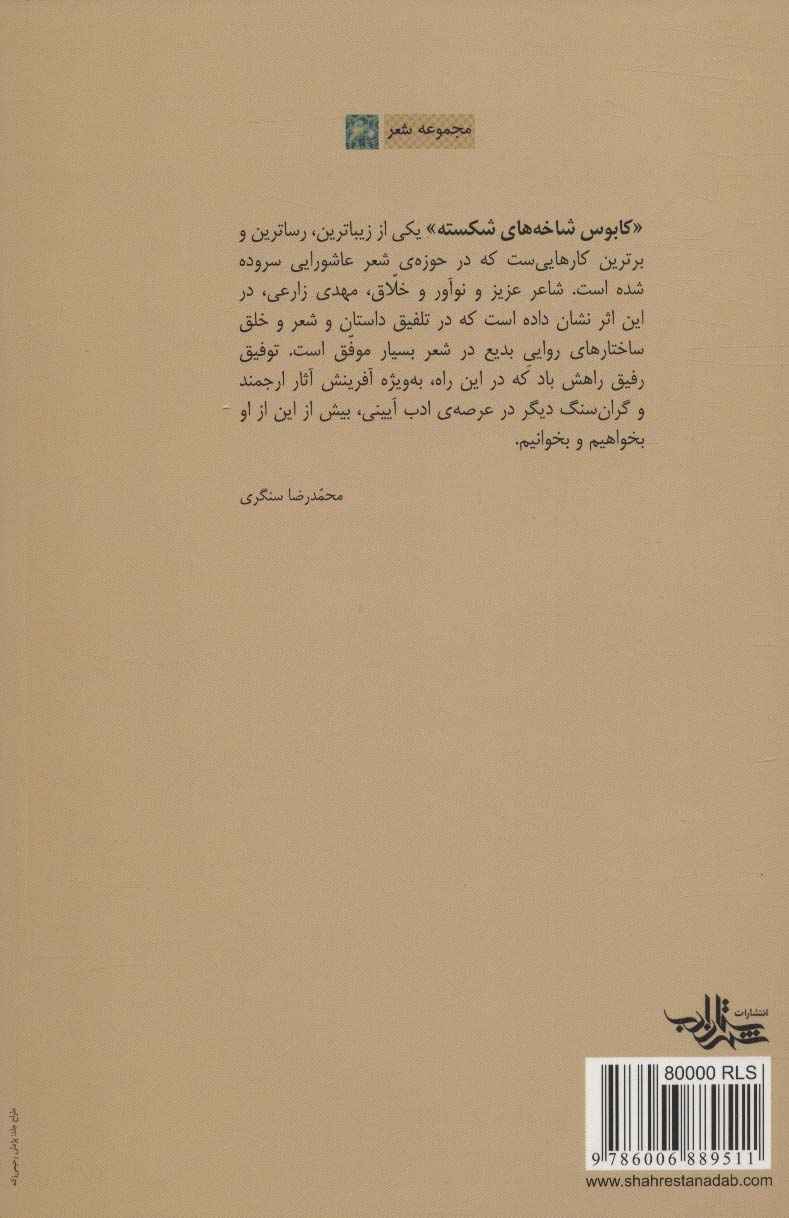 کابوس شاخه های شکسته (مجموعه شعر60)