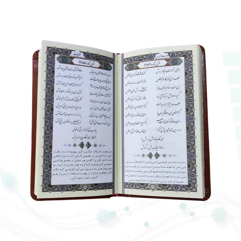 حافظ پالتویی چرم با گلدان فیروزه