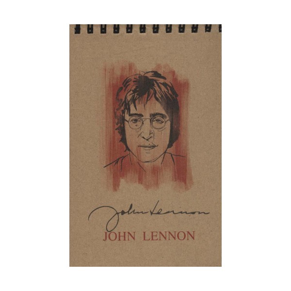 دفترچه یادداشت بی خط (موسیقی دان:جان لنون،JOHN LENNON)،(سیمی)