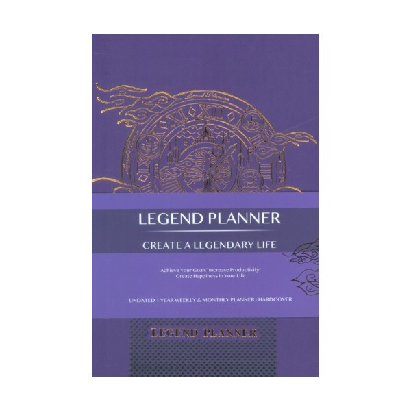 دفتر برنامه ریزی (پلنر لجند LEGEND PLANNER،بنفش)
