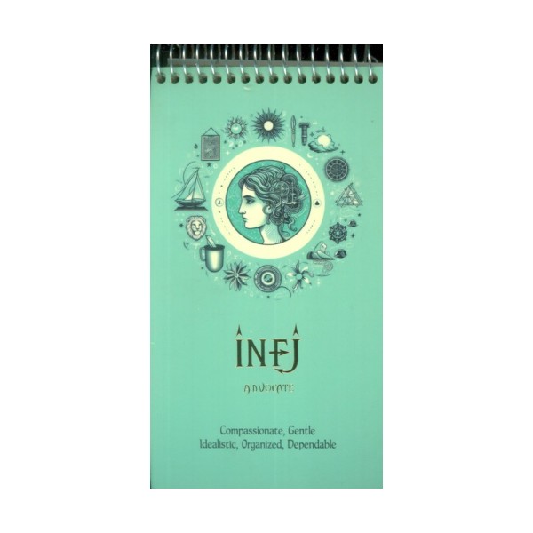 دفتر یادداشت خط دار سرو (INFJ،کدC-105)،(سیمی)