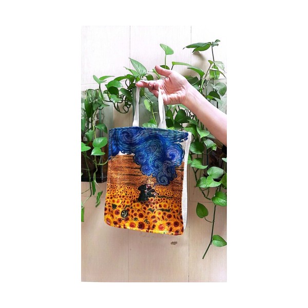 کیف پارچه ای قدیما 21*26 (کد MS-13)
