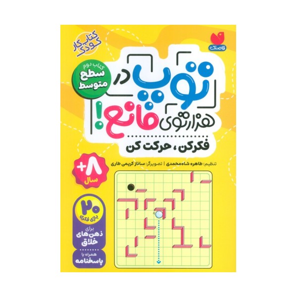 توپ در هزار توی مانع! (فکر کن،حرکت کن)،(کتاب دوم:سطح متوسط)