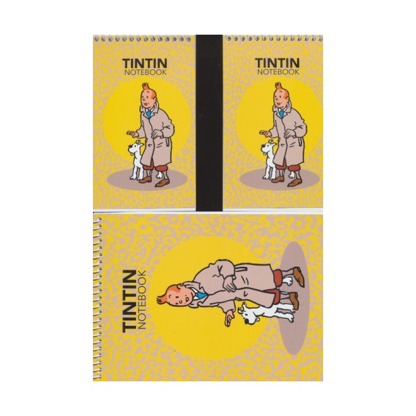 دفترچه فانتزی طرح تن تن،کد 1248 (3جلدی،سیمی)