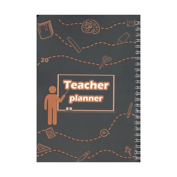 دفتر برنامه ریزی معلم TEACHER (پلنر،کد G102)،(سیمی)