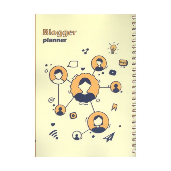 دفتر برنامه ریزی بلاگر BLOGGER (پلنر،کد G106)،(سیمی)