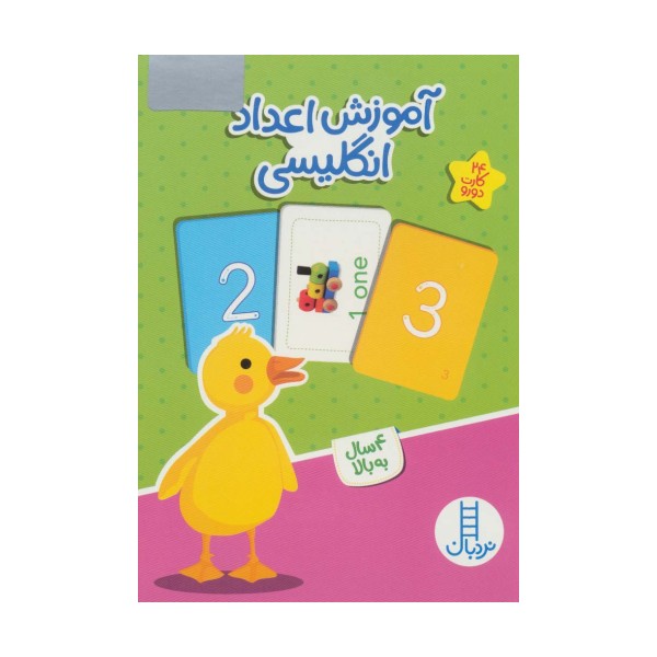 بسته آموزش اعداد انگلیسی (کارت های وایت بردی)،(گلاسه،باجعبه)
