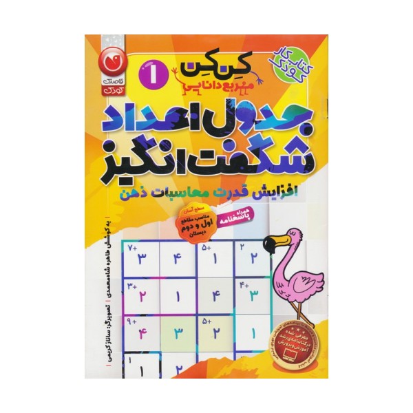 جدول کن کن مربع دانایی 1 (جدول اعداد شگفت انگیز با محاسبات ریاضی)