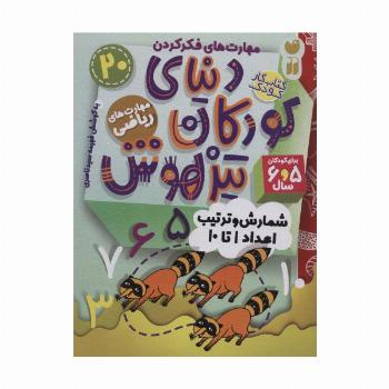 کتاب کار دنیای کودکان تیزهوش20 (مهارت های فکر کردن:شمارش و ترتیب اعداد 1تا10)