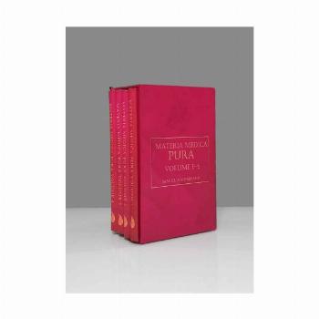 متریا مدیکا پیورا (MATERIA MEDICA PURA VOLUME 1-4)،(انگلیسی)،(تک زبانه،4جلدی،باقاب)