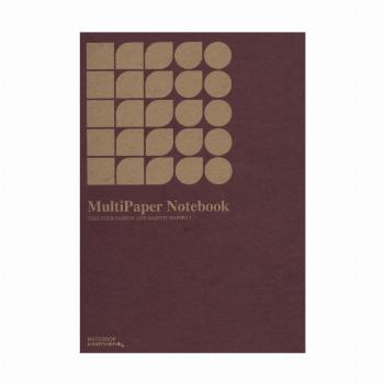 دفتر ترکیبی:خط دار،بی خط،شطرنجی (MULTIPAPER NOTEBOOK،کد871)