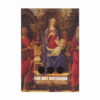 دفتر ترکیبی:خط دار،بی خط،شطرنجی (THE ART NOTEBOOK،کد 929)