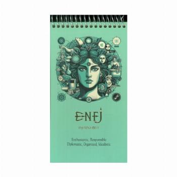 دفتر یادداشت خط دار سرو (ENFJ،کدC-107)،(سیمی)