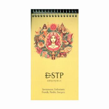 دفتر یادداشت خط دار سرو (ESTP،کدC-115)،(سیمی)