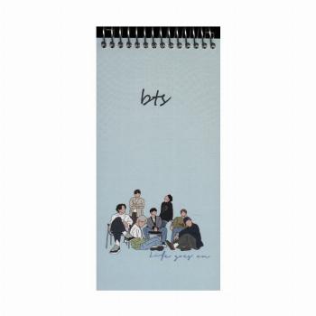 دفتر یادداشت BTS (کد b5)،(سیمی)