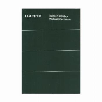 دفتر یادداشت خط دار I AM PAPER (مشکی،کد 554)
