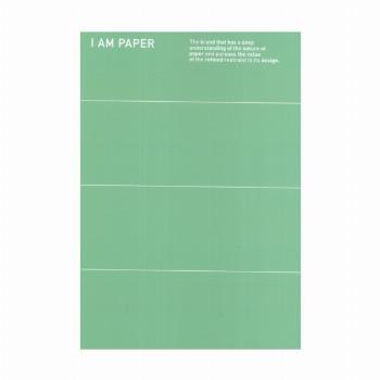 دفتر یادداشت خط دار I AM PAPER (سبز،کد 585)