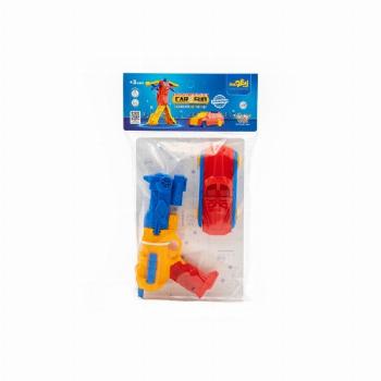 بسته اسباب بازی تفنگ ربات شونده و ماشین ربات شونده (CAR & GUN)