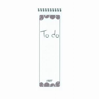 دفترچه یادداشت (to do list،کد 1527)،(سیمی)