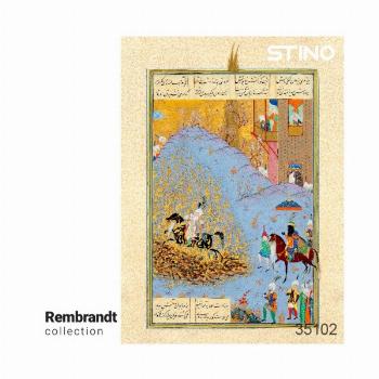 پازل شیشه ای استینو 260 تکه طرح شاهنامه (کد 35102)،(باجعبه)