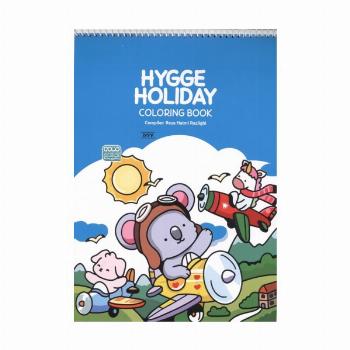 کتاب رنگ آمیزی (طرح HYGGE HOLIDAY،کد 1667)،(سیمی)