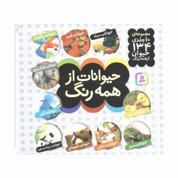 مجموعه حیوانات از همه رنگ (16*16)