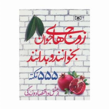 زوج های جوان بخوانند و بدانند (555 نکته از عشق و اقتصاد و زندگی)